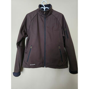Women's Columbia Brown Titanium Softshell Jacket L